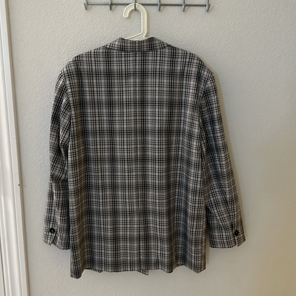 Grey checked jacket - Picture 4 of 5